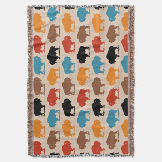 Throw Blanket Deken (Voorkant Verticaal)
