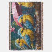 Throw Blanket Deken (Voorkant Verticaal)