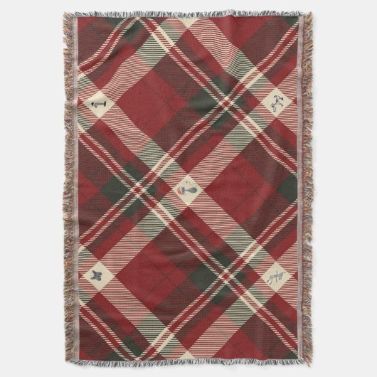 Throw Blanket Deken (Voorkant Verticaal)