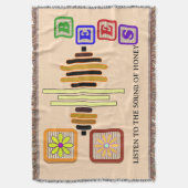 Throw Blanket Deken (Voorkant Verticaal)