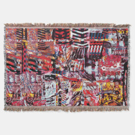 Throw Blanket – Fragmented Pulse Deken