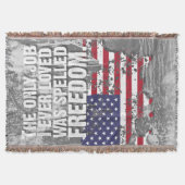 Throw Blanket – Freedom Job Deken (Voorkant)