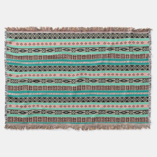 Throw Blanket/Native American Print Deken (Voorkant)