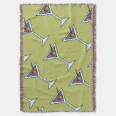 THROW BLANKET - ONTWERP MARTINI DEKEN (Voorkant Verticaal)