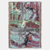 Throw Blanket – Strata Pulse Deken (Voorkant Verticaal)