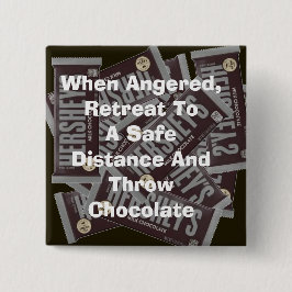 Throw Chocolate Button