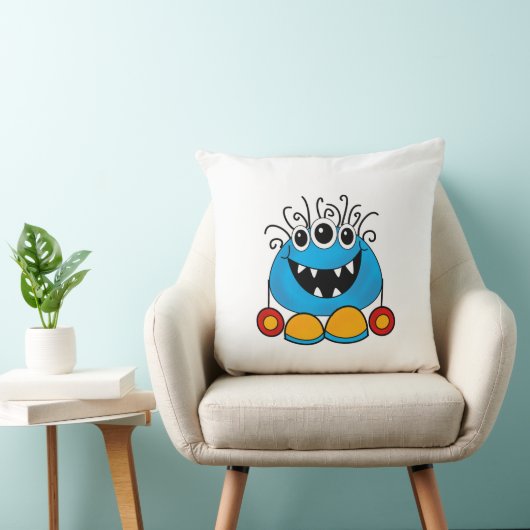 Throw Cushion - Curls Monsters Kussen (Stoel)