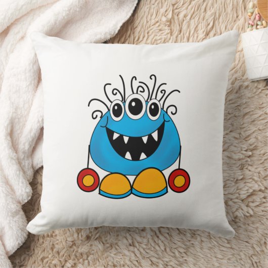 Throw Cushion - Curls Monsters Kussen (Deken)