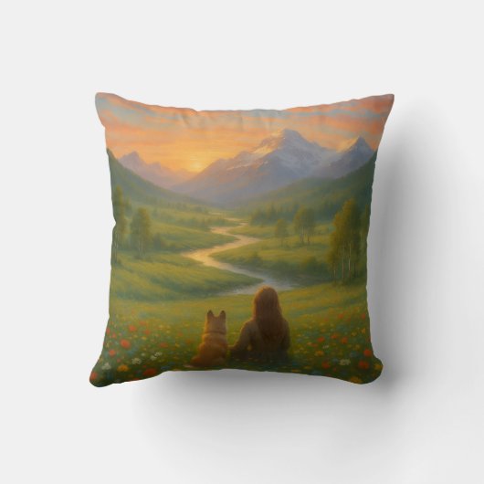 Throw Cushion Kussen (Achterkant)