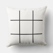 Throw Cushion - Noughts en Crosses Kussen (Achterkant)