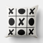 Throw Cushion - Noughts en Crosses Kussen (Voorkant)