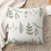 Throw Cushion - Summer Leaves Design 2 Kussen (Deken)