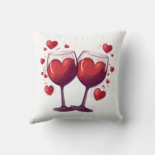Throw Cushion “To us, my love" Kussen (Achterkant)