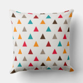 Throw Cushions - Personalized Monogram Triangles Kussen (Achterkant)
