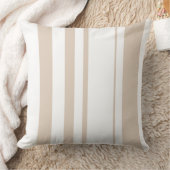 Throw Cushions - Strip 2 Beige Kussen (Deken)