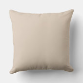 Throw Cushions - Strip 2 Beige Kussen (Achterkant)