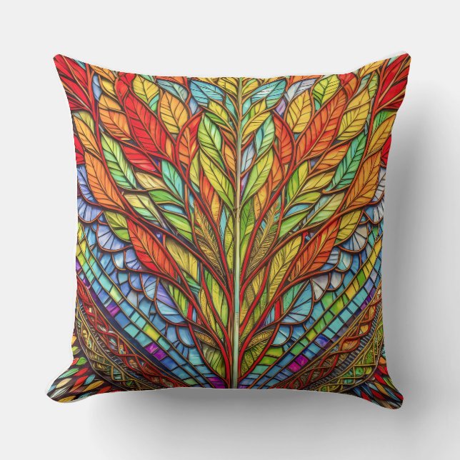 Throw Pillow 20"x20" Kussen (Voorkant)