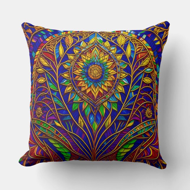 Throw Pillow 20"x20" Kussen (Voorkant)