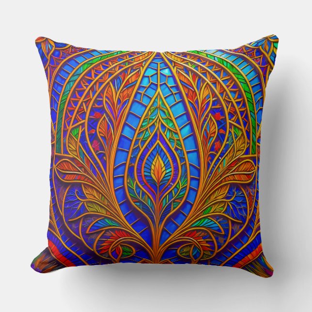 Throw Pillow 20"x20" Kussen (Voorkant)