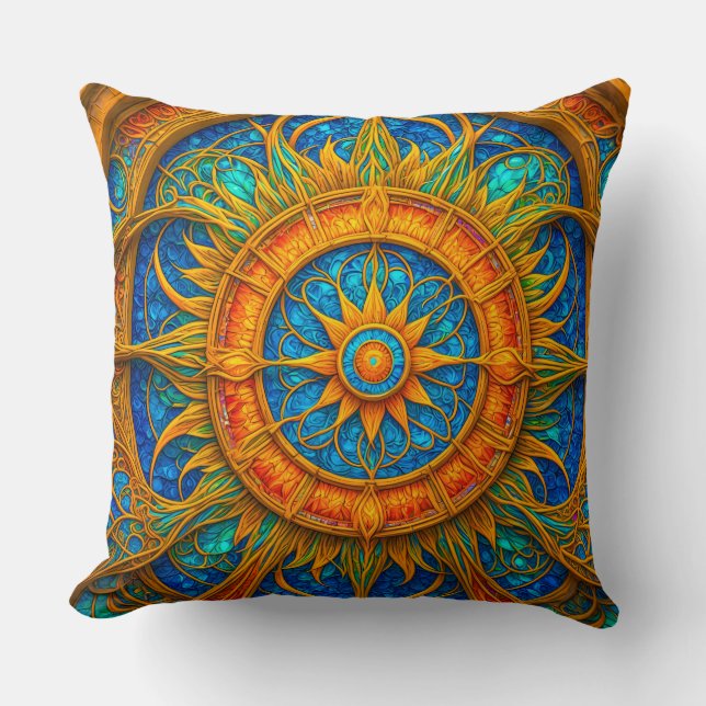 Throw Pillow 20"x20" Kussen (Voorkant)