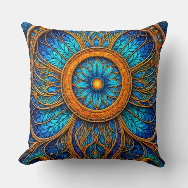 Throw Pillow 20"x20" Kussen (Voorkant)