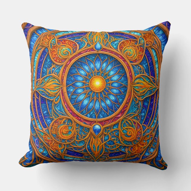 Throw Pillow 20"x20" Kussen (Voorkant)