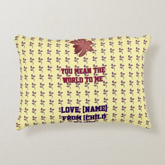 Throw Pillow Accent Kussen (Voorkant)