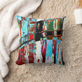 Throw Pillow – Collapse Reflection Abstract Design Kussen
