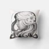 Throw pillow cushion kussen (Achterkant)