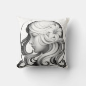 Throw pillow cushion kussen (Voorkant)
