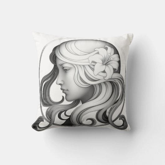 Throw pillow cushion kussen (Voorkant)