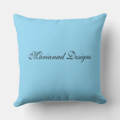 Throw Pillow-Elegant Bridal Throw Pillow  Kussen (Achterkant)