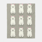 Throw Pillow Fleece Deken (Voorkant)