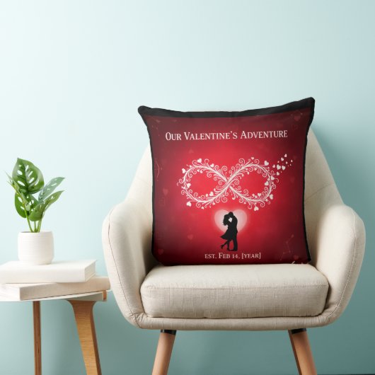 Throw Pillow for valentines day's Kussen (Stoel)