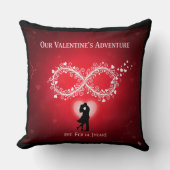 Throw Pillow for valentines day's Kussen (Voorkant)