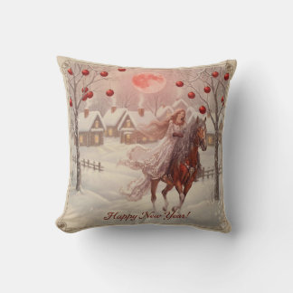 Throw Pillow "Happy New Year Kussen