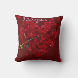 Throw Pillow I love you Kussen