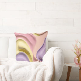 Throw pillow in stylish abstract graphic kussen