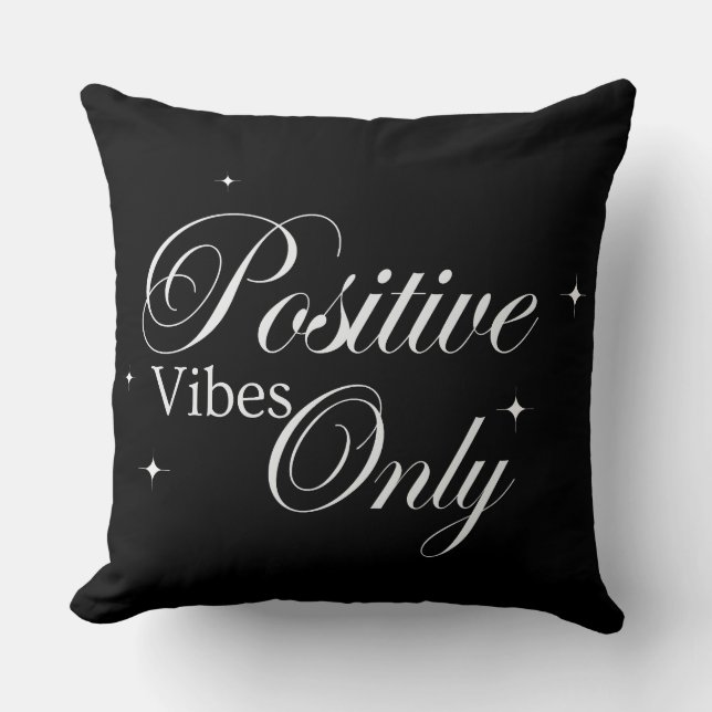  Throw Pillow – Inspirational Quote Pillow Kussen (Voorkant)