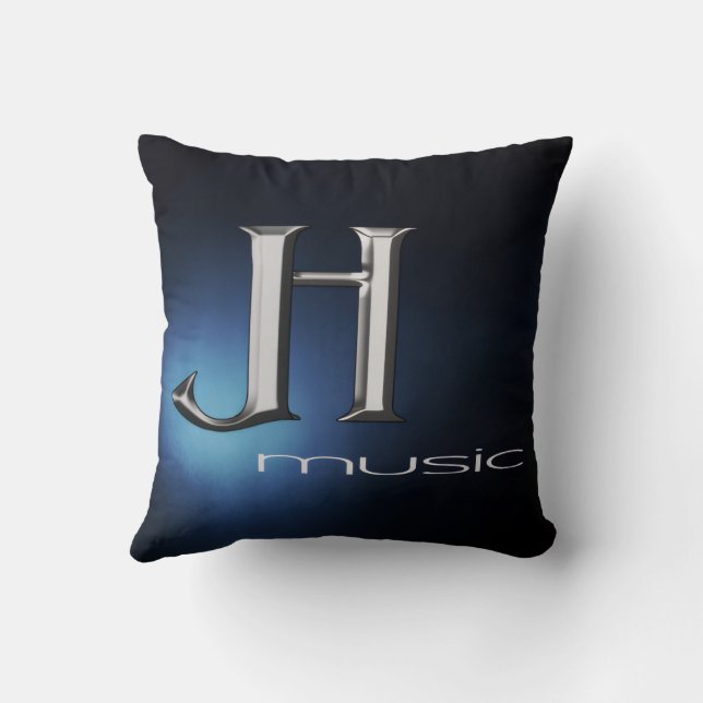 Throw Pillow - James Hartsoe singing Kussen (Achterkant)