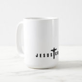 Throw Pillow Koffiemok (Voorkant links)