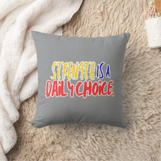 Throw Pillow – Minimalist Motivational Home Décor Kussen