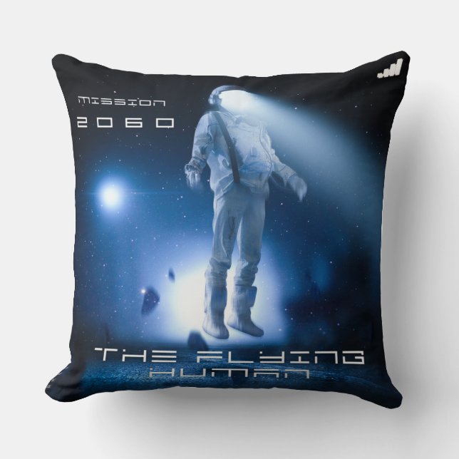 Throw Pillow Mission 2060 Kussen (Voorkant)