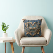 Throw Pillow Paper Cut Eagle Two Souls One Heart Kussen (Stoel)
