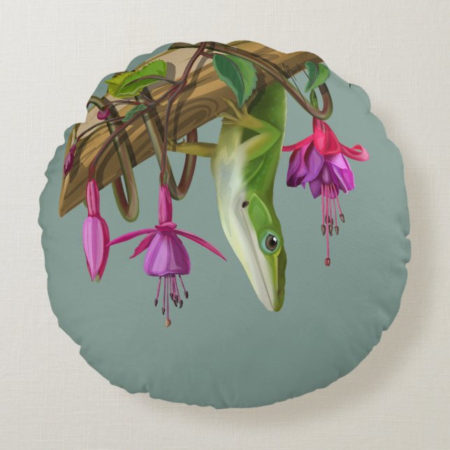 Throw Pillow Rond Kussen (Voorkant)