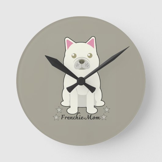 Throw Pillow Ronde Klok (Voorkant)