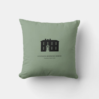 Throw Pillow — Stephen Hopkins House Kussen