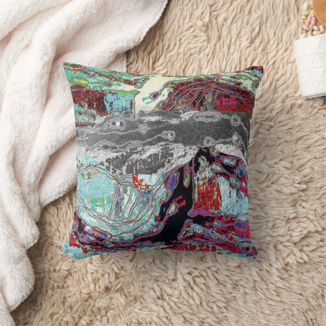 Throw Pillow – Strata Pulse Kussen (Deken)