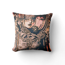 Throw Pillow The rebellion woman 