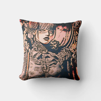 Throw Pillow The rebellion woman  Kussen